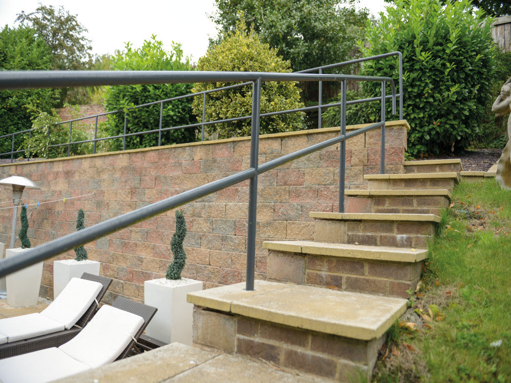 Metal Railing for Garden Steps