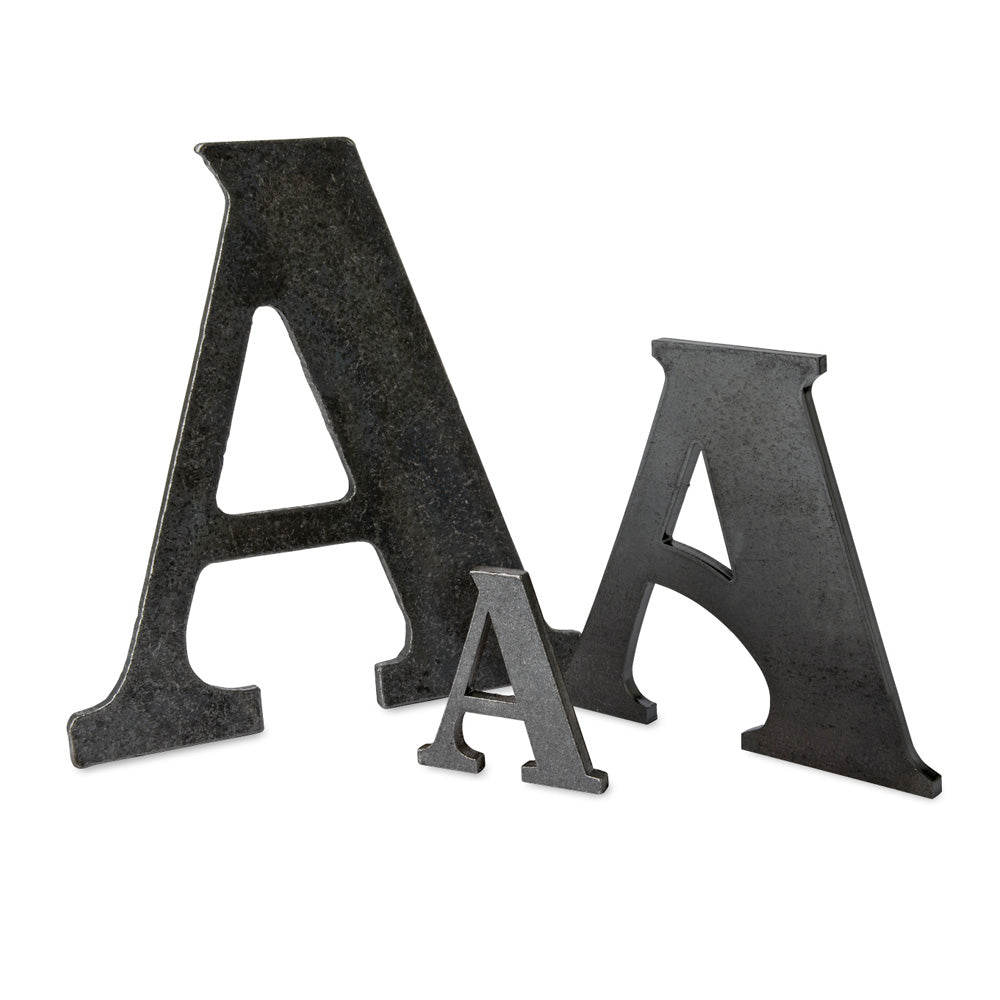 Metal Letters & Numbers DC Iron