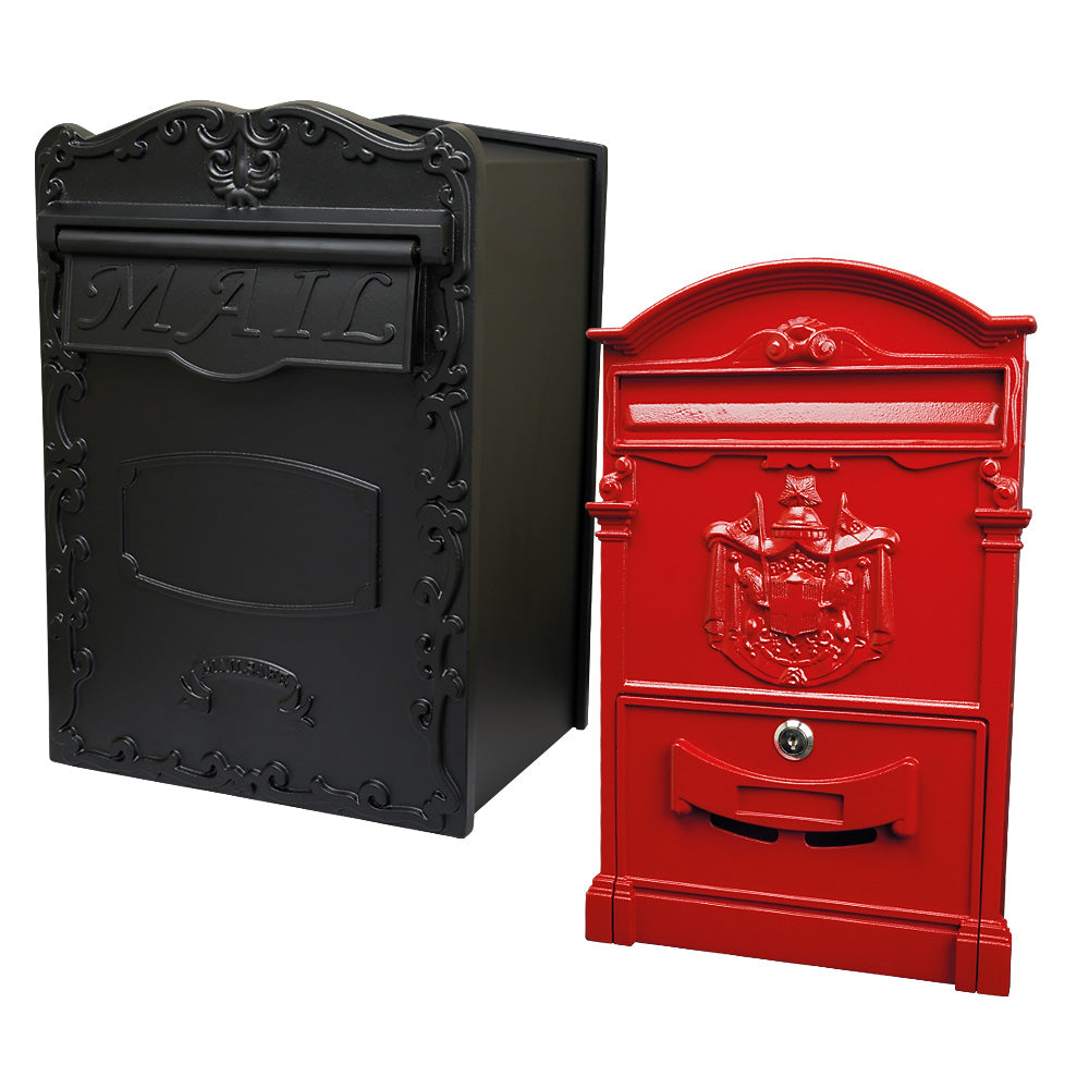 Mail Boxes, Letterbox, Post Boxes for Gates, Fences & Walls DC Iron