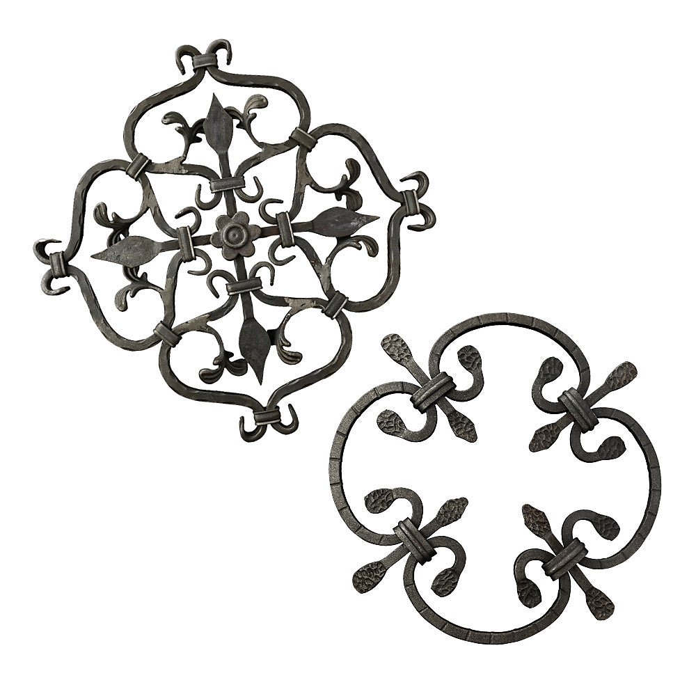 Wrought Iron Rosettes