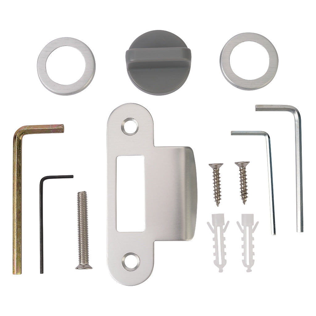 Aluminium Glass To Wall Gate Lock With 3 Keys To Suit 10-12mm Glass