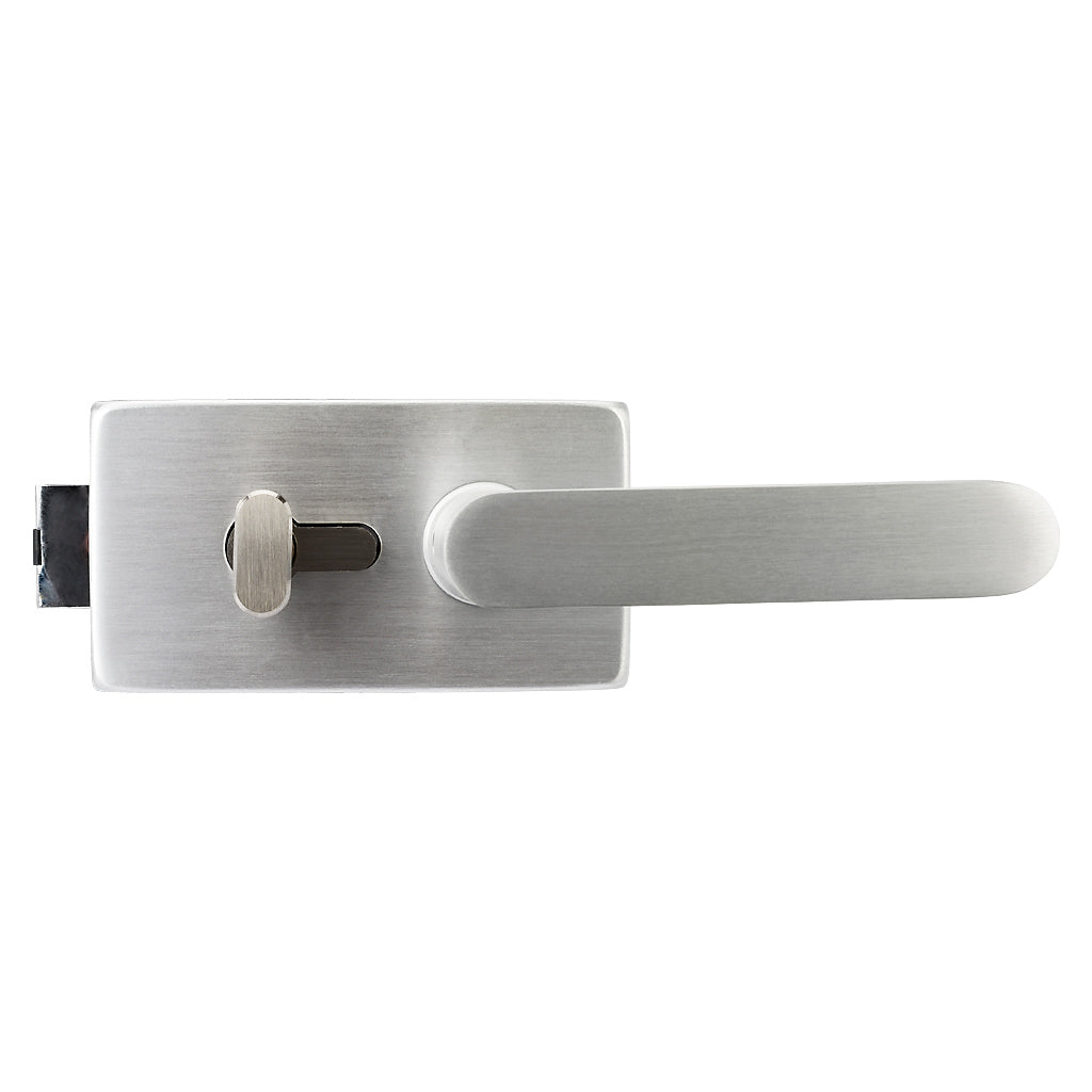 Aluminium Glass To Wall Gate Lock With 3 Keys To Suit 10-12mm Glass