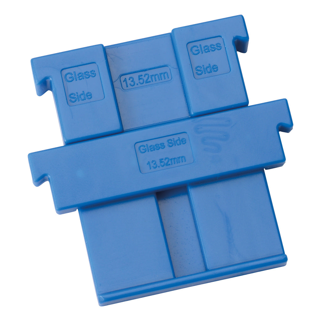 Adjustable Aluminium Channel Glass Kit For 13.52mm Glass