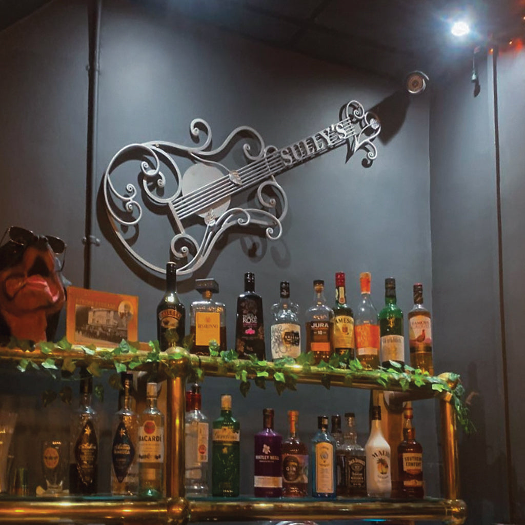 AM001R Artistic Metal Guitar 1140mm x 415mm Right Hand