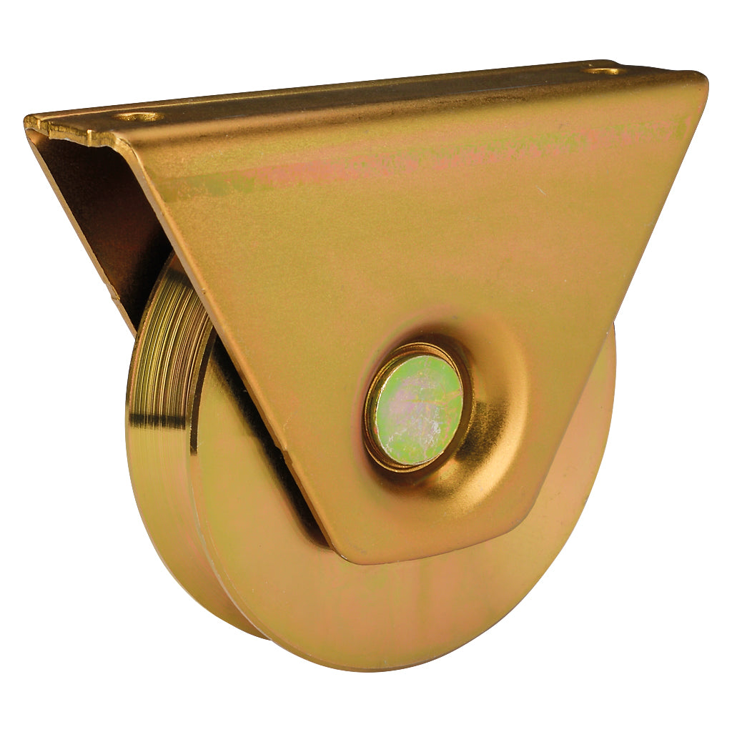 100mm Box Section Slider Wheel To Suit V Section Ground Track