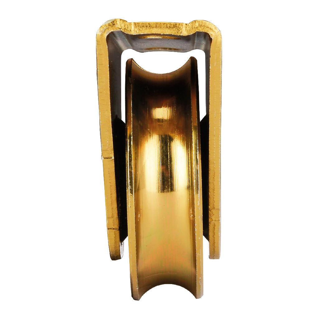 60mm Diameter Box Section Slider Wheel To Suit 12mm & 16mm Track