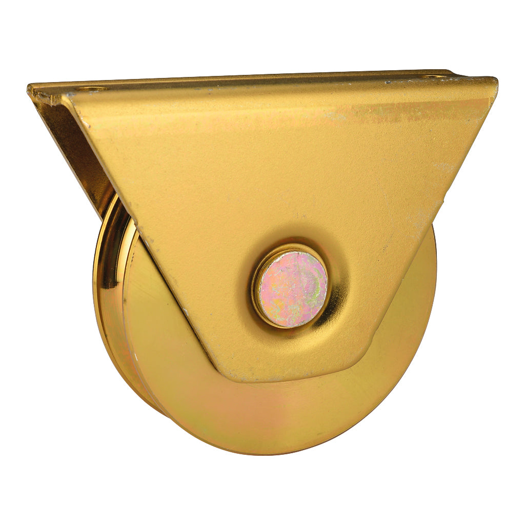 100mm Double Bearing Box Section Slider Wheel To Suit 20mm Diameter Track