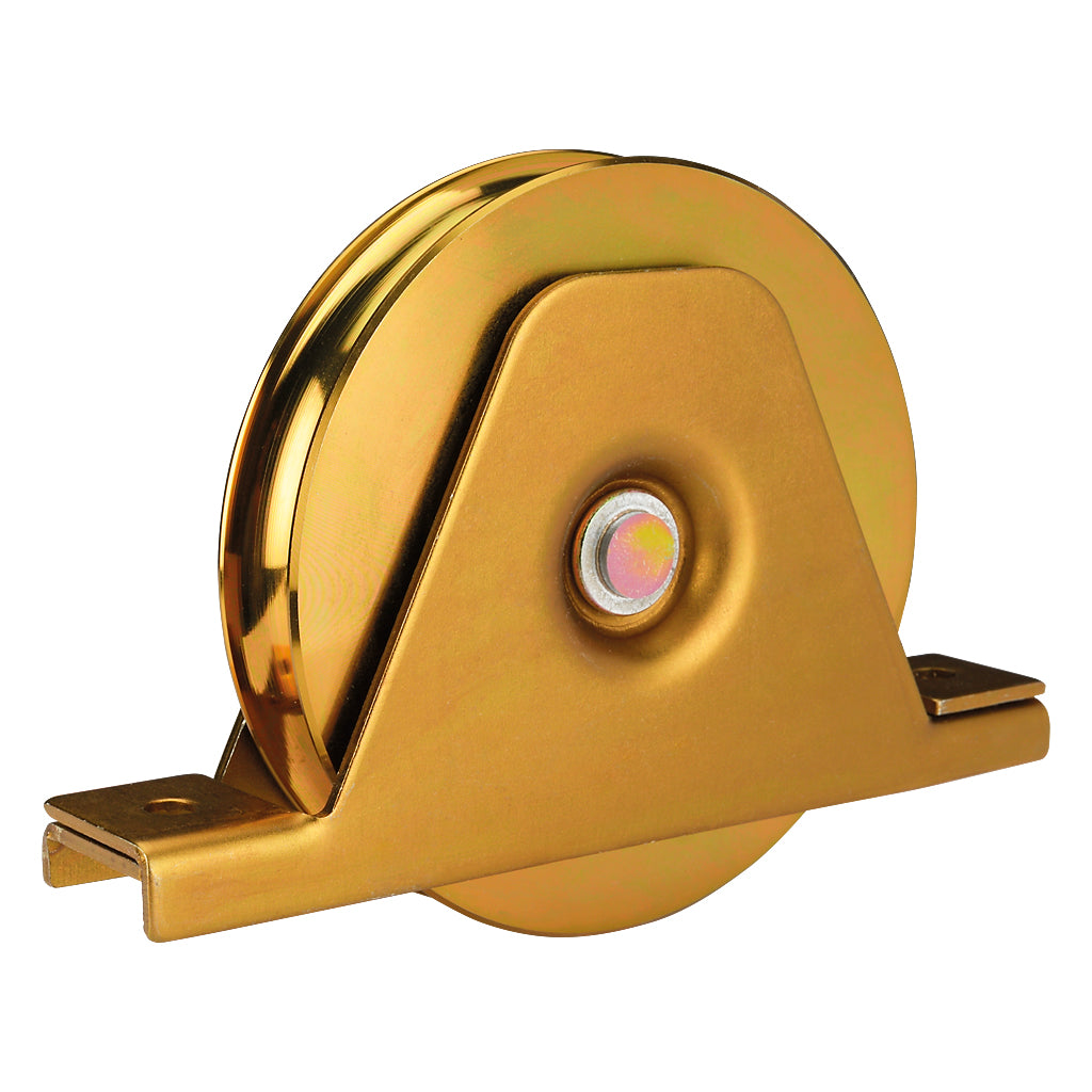 140mm Internal Box Section Slider Wheel To Suit 20mm Diameter Track