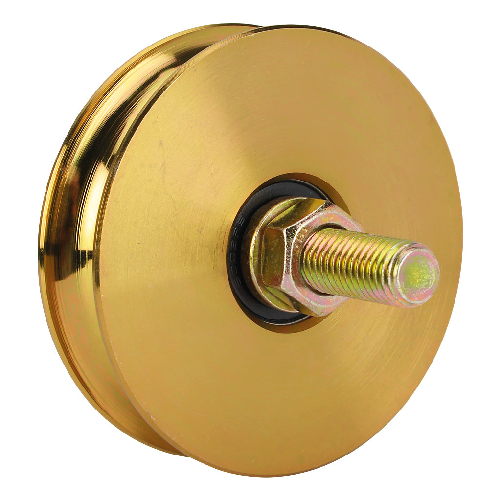 100mm Diameter Double Bearing Slider Wheel To Suit 20mm Diameter Track
