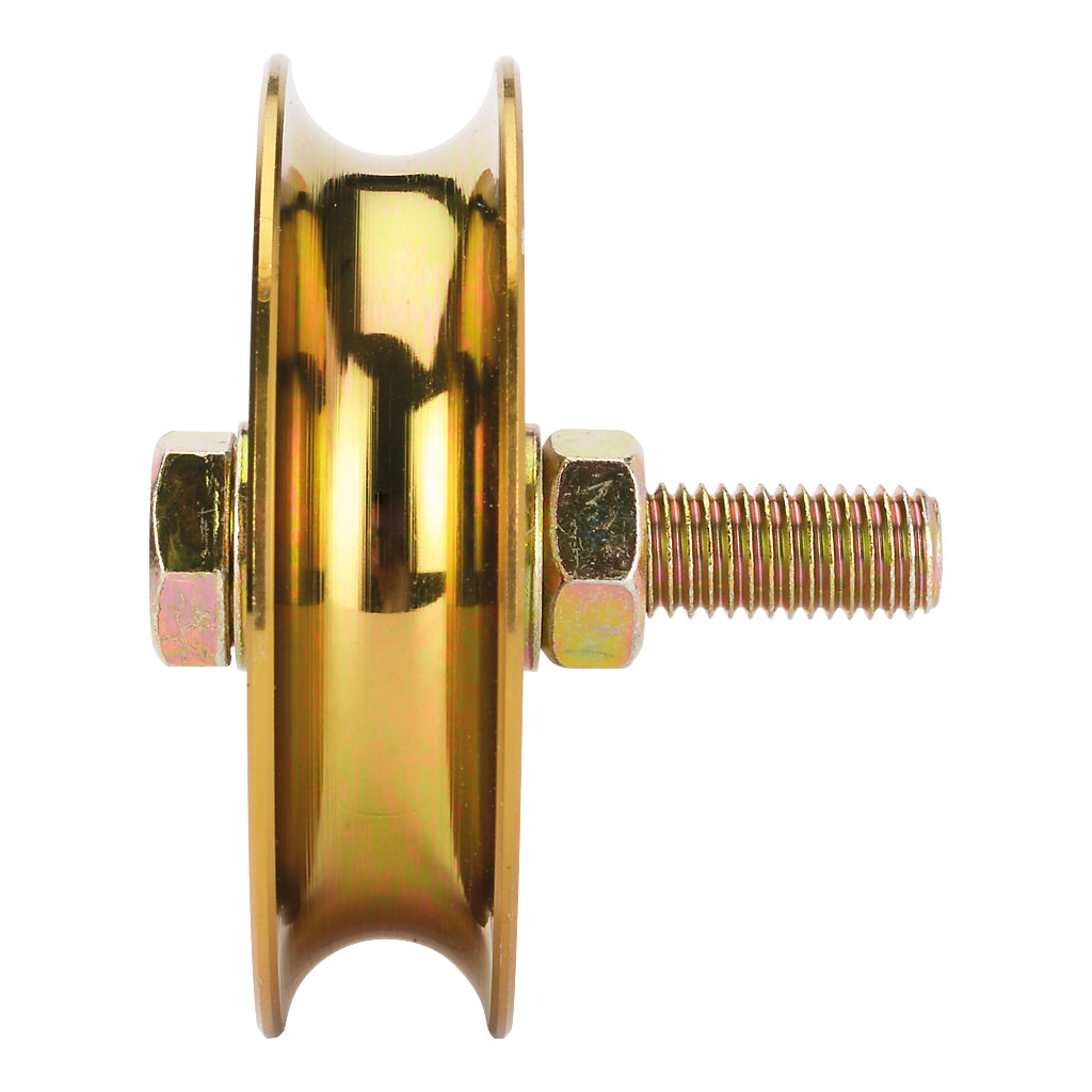 100mm Diameter Double Bearing Slider Wheel To Suit 20mm Diameter Track