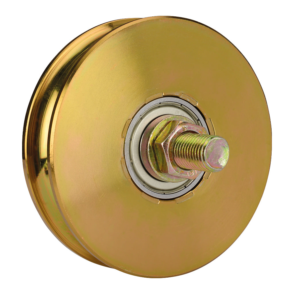 120mm Diameter Double Bearing Slider Wheel To Suit 20mm Diameter Track