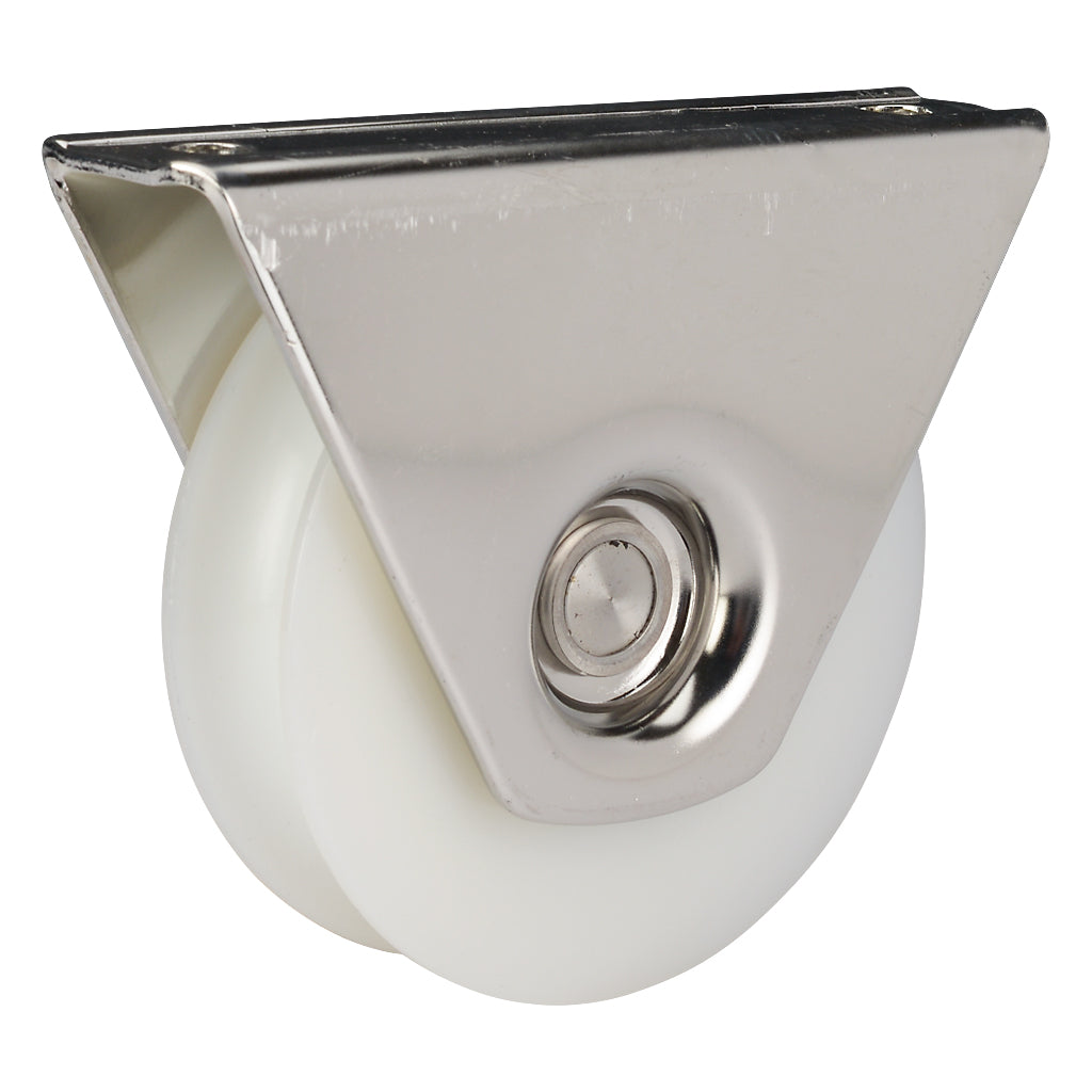 100mm Box Section Nylon Slider Wheel To Suit 20mm Diameter Track