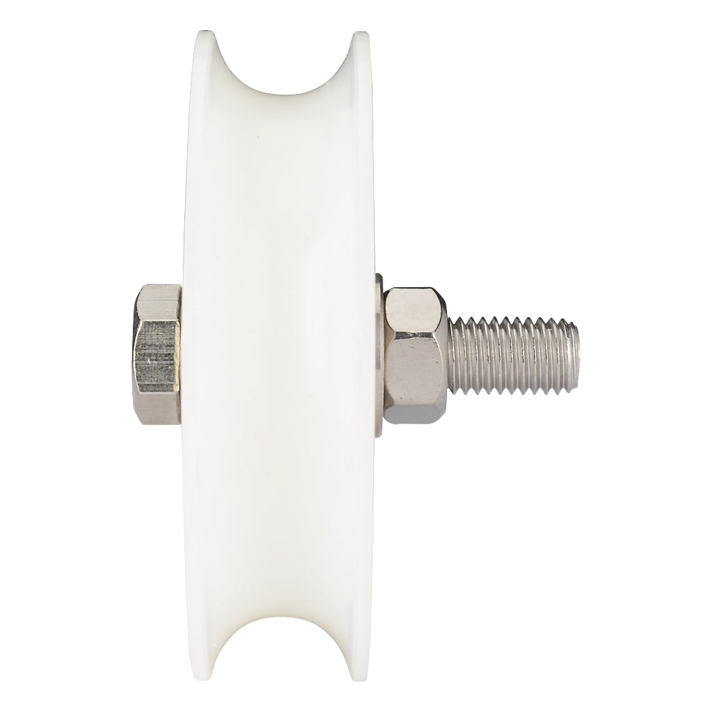 100mm Diameter Nylon Slider Wheel To Suit 20mm Diameter Track