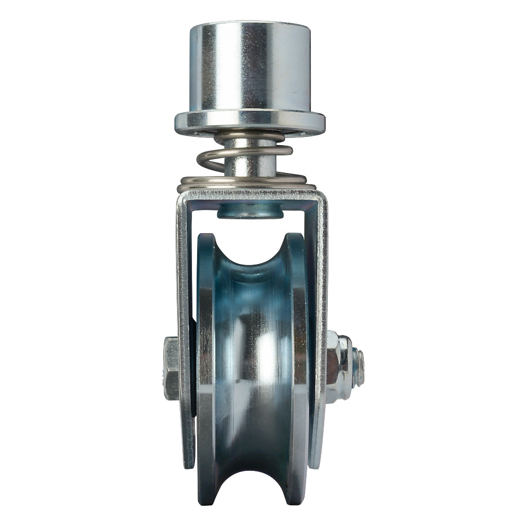 80mm Diameter Sliding Wheel With Spring To Suit 20mm Diameter Track