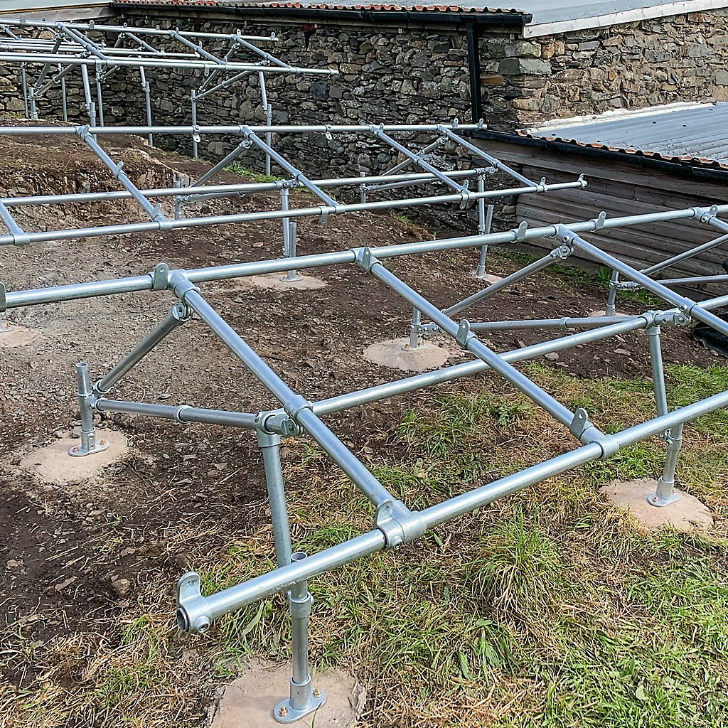 1060mm Galvanised Tube 33.7mm Outside Diameter 2.6mm Wall Thickness