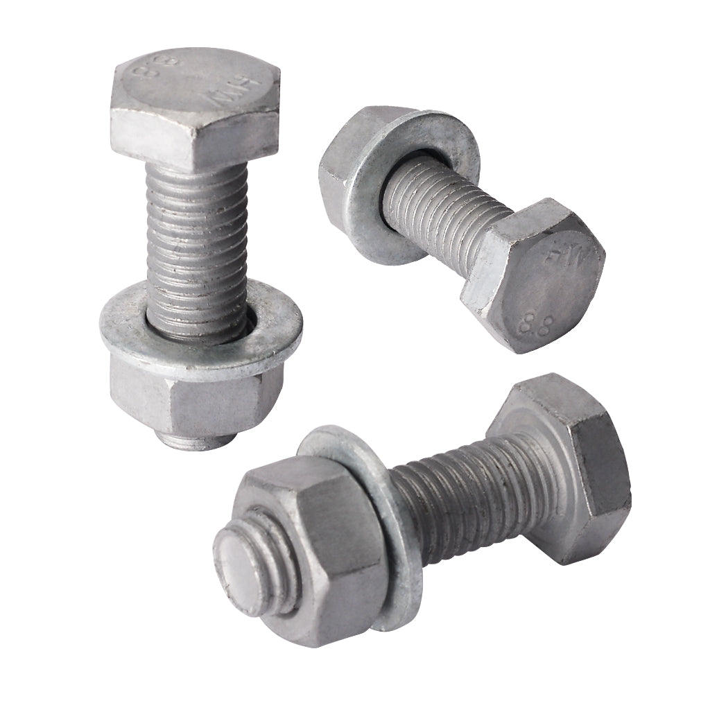 Estate Fencing Panel Galvanised Bolt M12x40mm