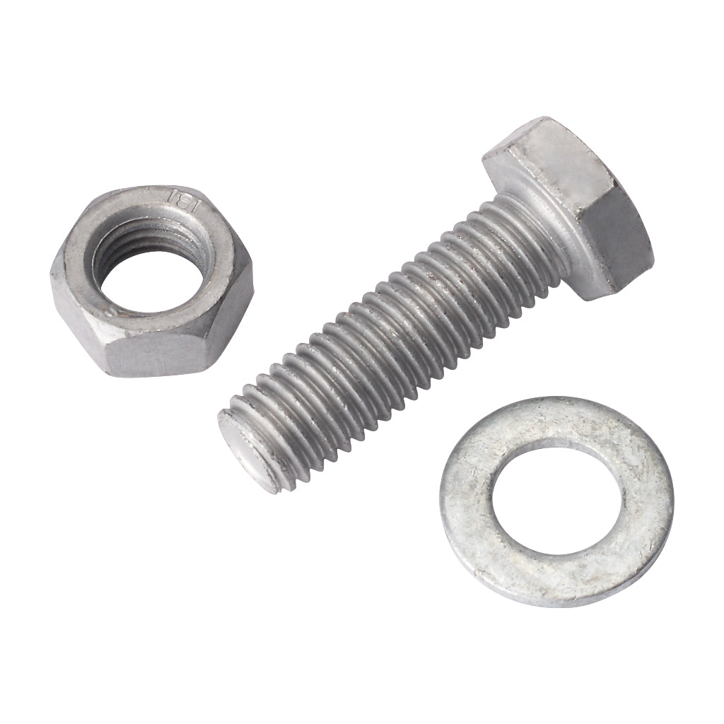 Estate Fencing Panel Galvanised Bolt M12x40mm