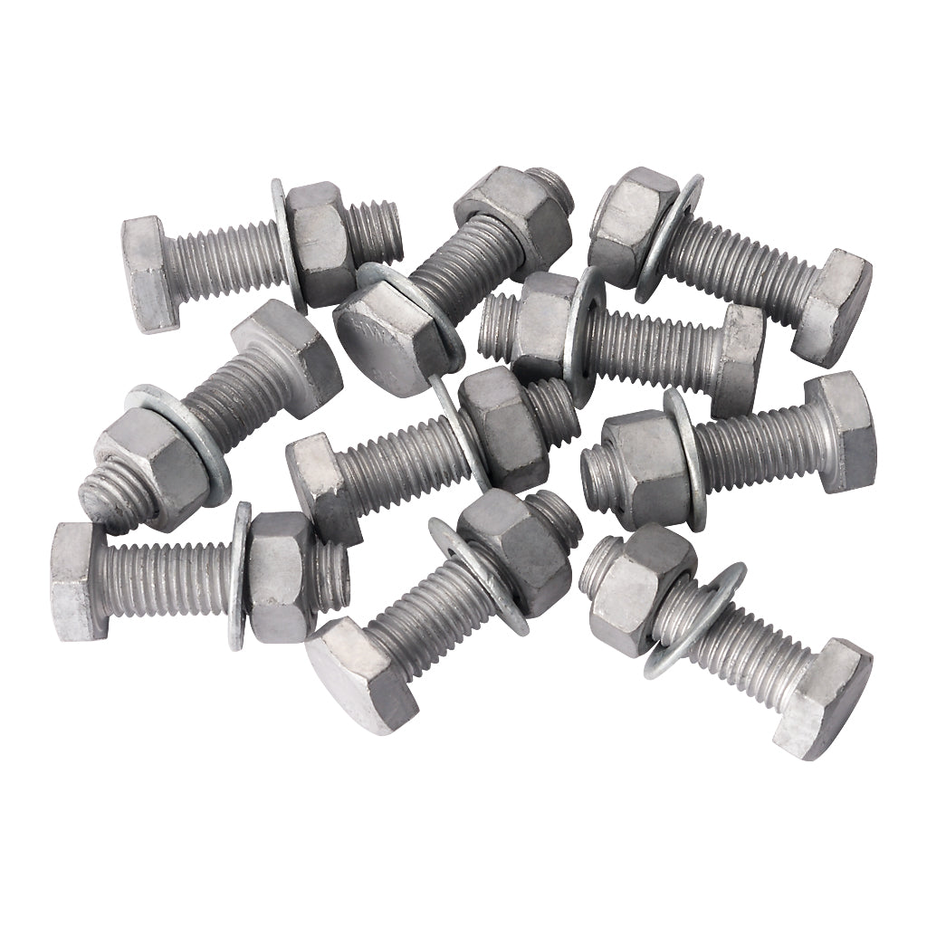 Estate Fencing Panel Galvanised Bolt M12x40mm