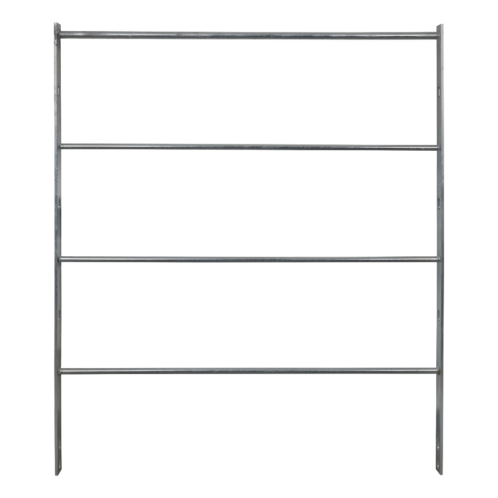 Estate Fencing Galvanised Panel 1000mm Wide With 16mm Round Bars