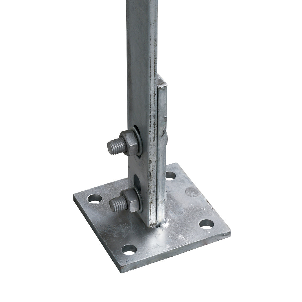 Estate Fencing Galvanised Panel Bolt Down Foot