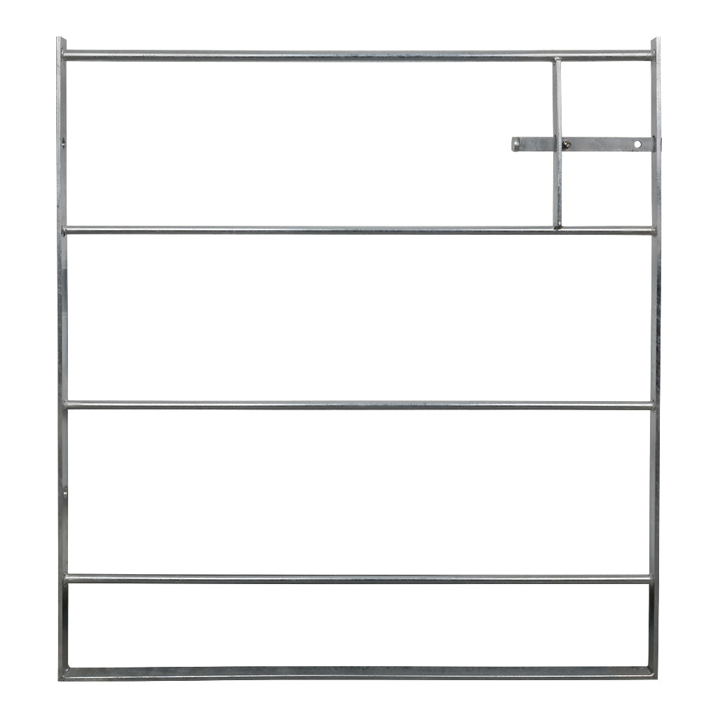 Estate Fencing Galvanised Gate Panel 1000mm Wide With 16mm Round Bars