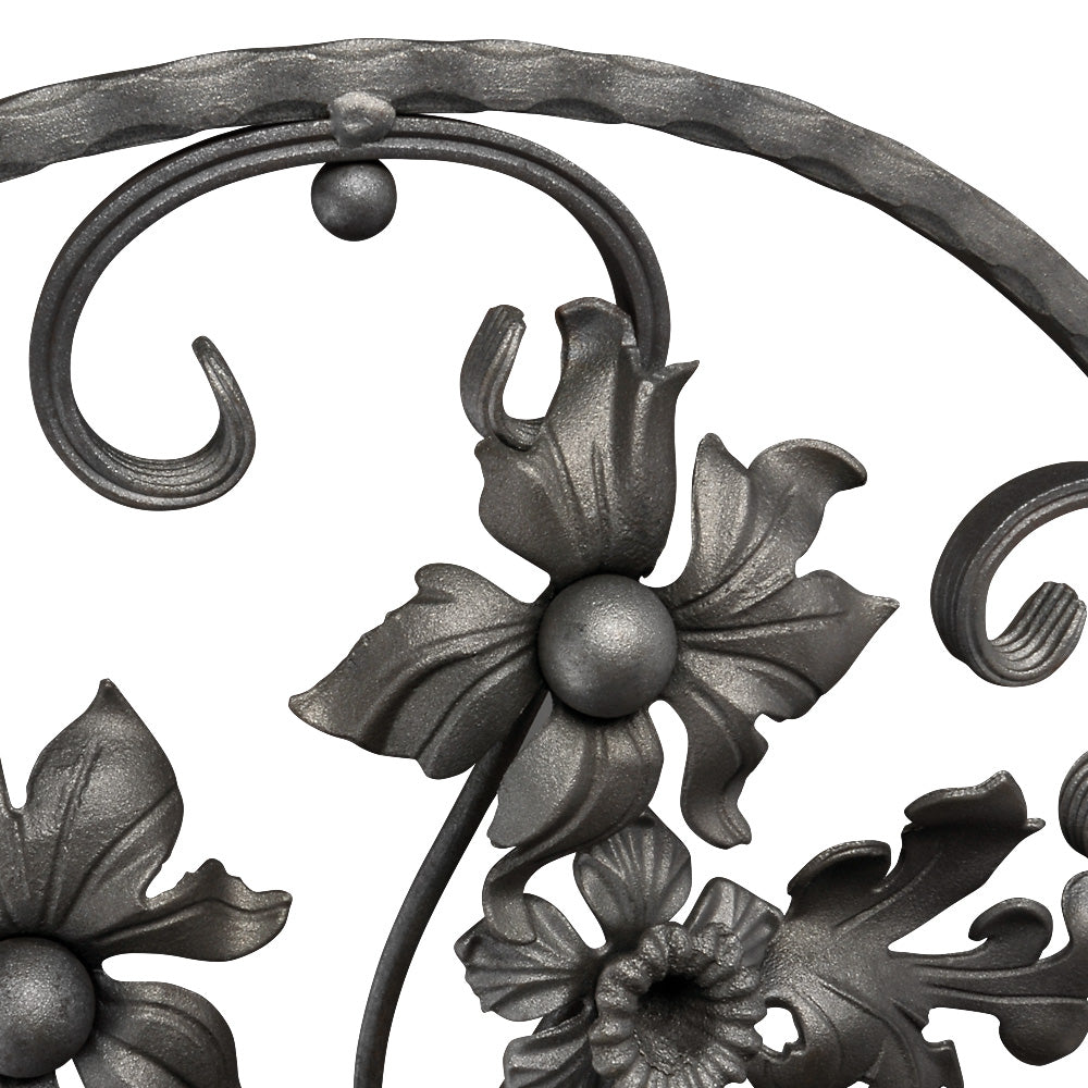 FF61 Floral Feature Panel 800 x 660mm 14mm Square Bar