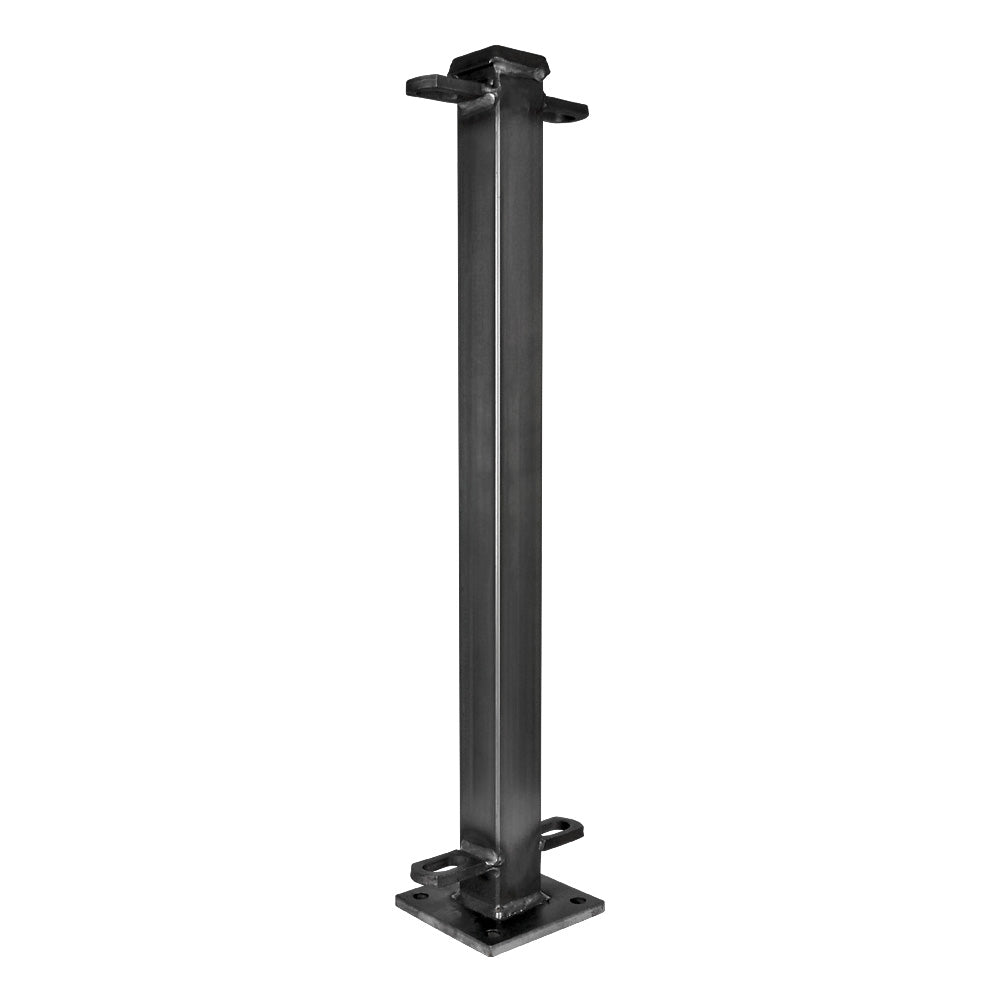 40 x 40mm Bolt Down Post 500mm Long To Suit FP500 Fence Panel