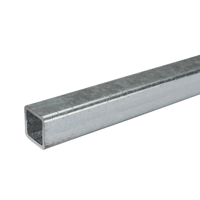 Galvanised Steel Box Section 25 x 25mm 2.5mm Wall 3m Long