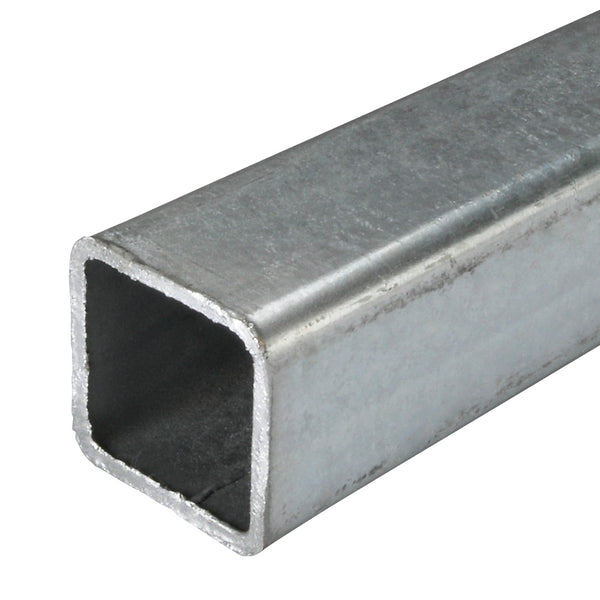 Galvanised Steel Box Section 40 x 40mm 2.5mm Wall 3m Long