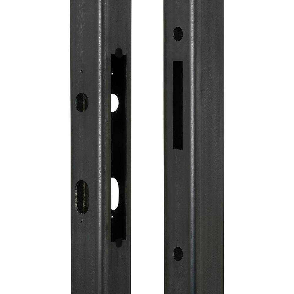 Locinox Fiftylock Kit Black To Suit 50mm Box Section With 2 x 2m Profiled Box Section