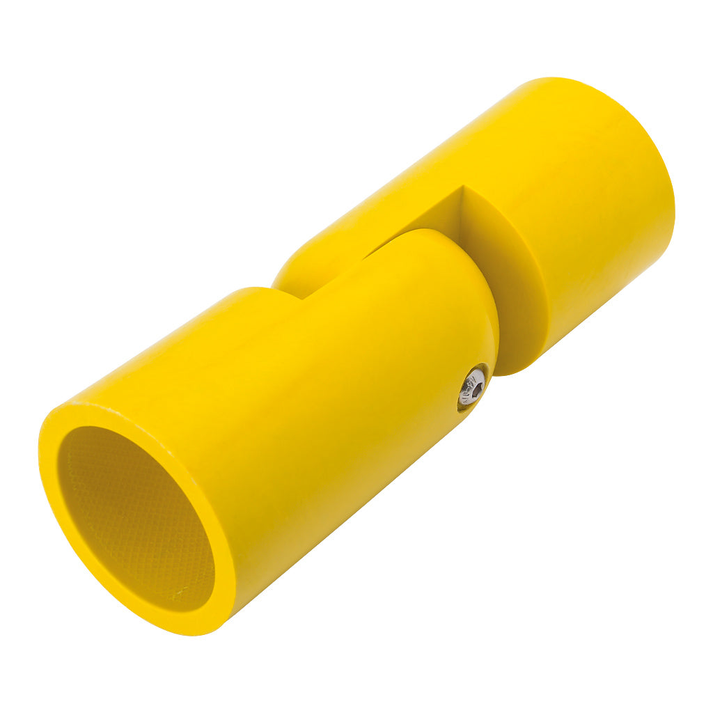 GRP Handrail Fitting Adjustable Joint Complete With Drilled Holes & M6 Bolts