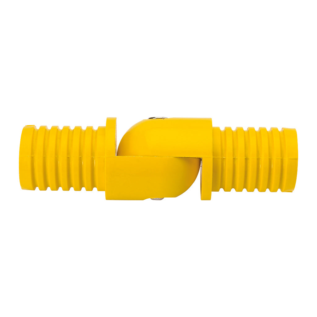 GRP Handrail Fitting Internal Adjustable Joint Complete With Drilled Holes & M6 Bolts