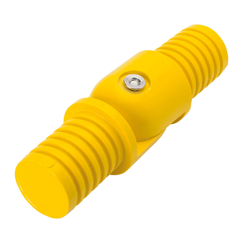 GRP Handrail Fitting Internal Adjustable Joint Complete With Drilled Holes & M6 Bolts