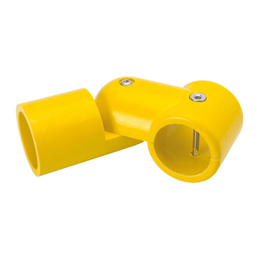 GRP Handrail Fitting Universal 3 Way Complete With Drilled Holes & M6 Bolts