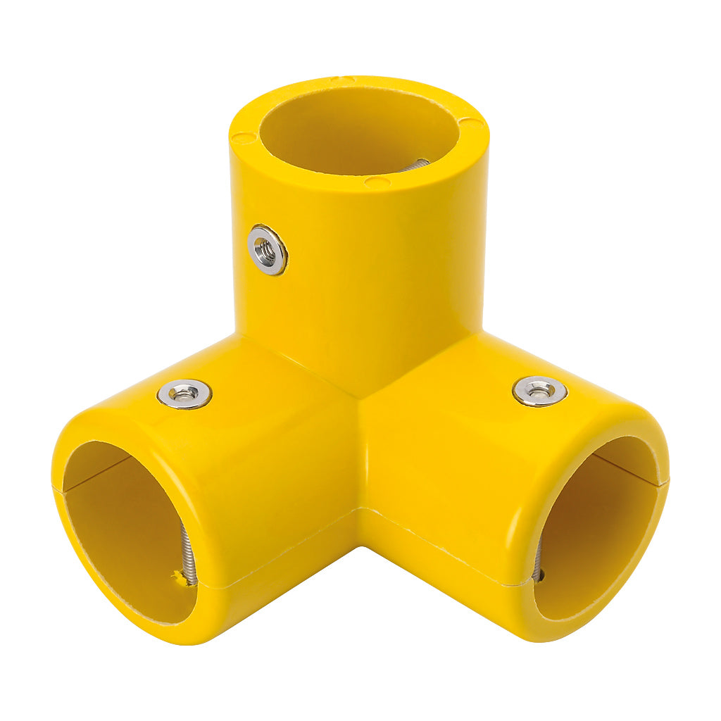 GRP Handrail Fitting Top Corner Complete With Drilled Holes & M6 Bolts