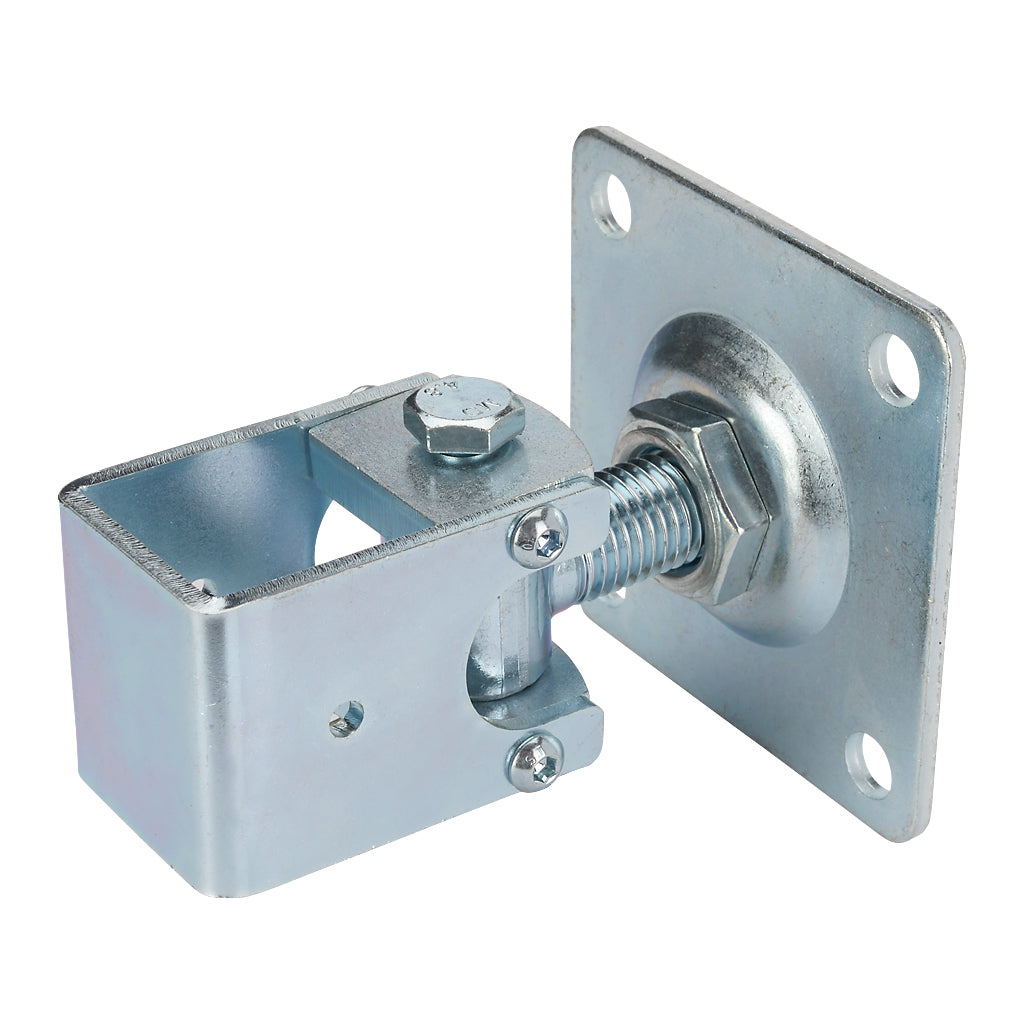 Adjustable Gate Hinge With Square Plate To Suit 40mm Box Section