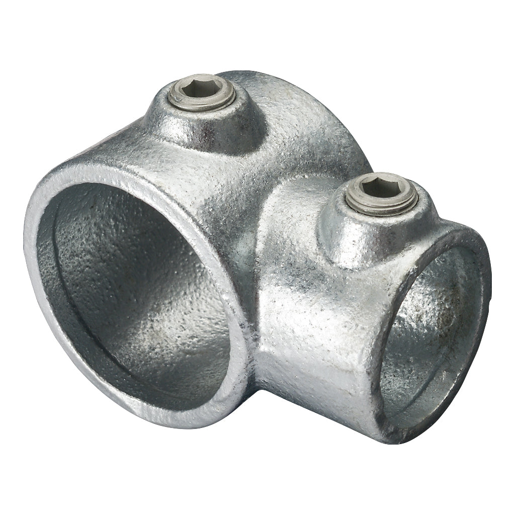 101C/E Short Tee Reducer For 42.4mm Post / 60.3mm Cross Rail