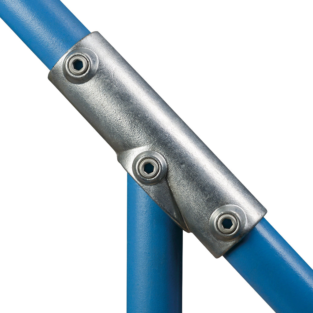 127C Adjustable Long Tee 30-45° To Suit 42.4mm Tube