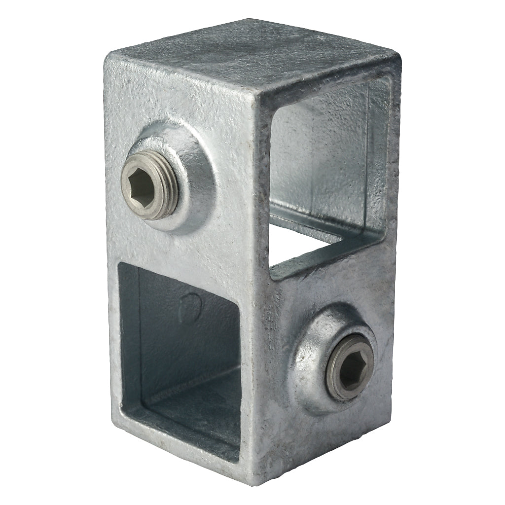 Offset Crossover Joint 90° Key Clamp For 25mm Box Section