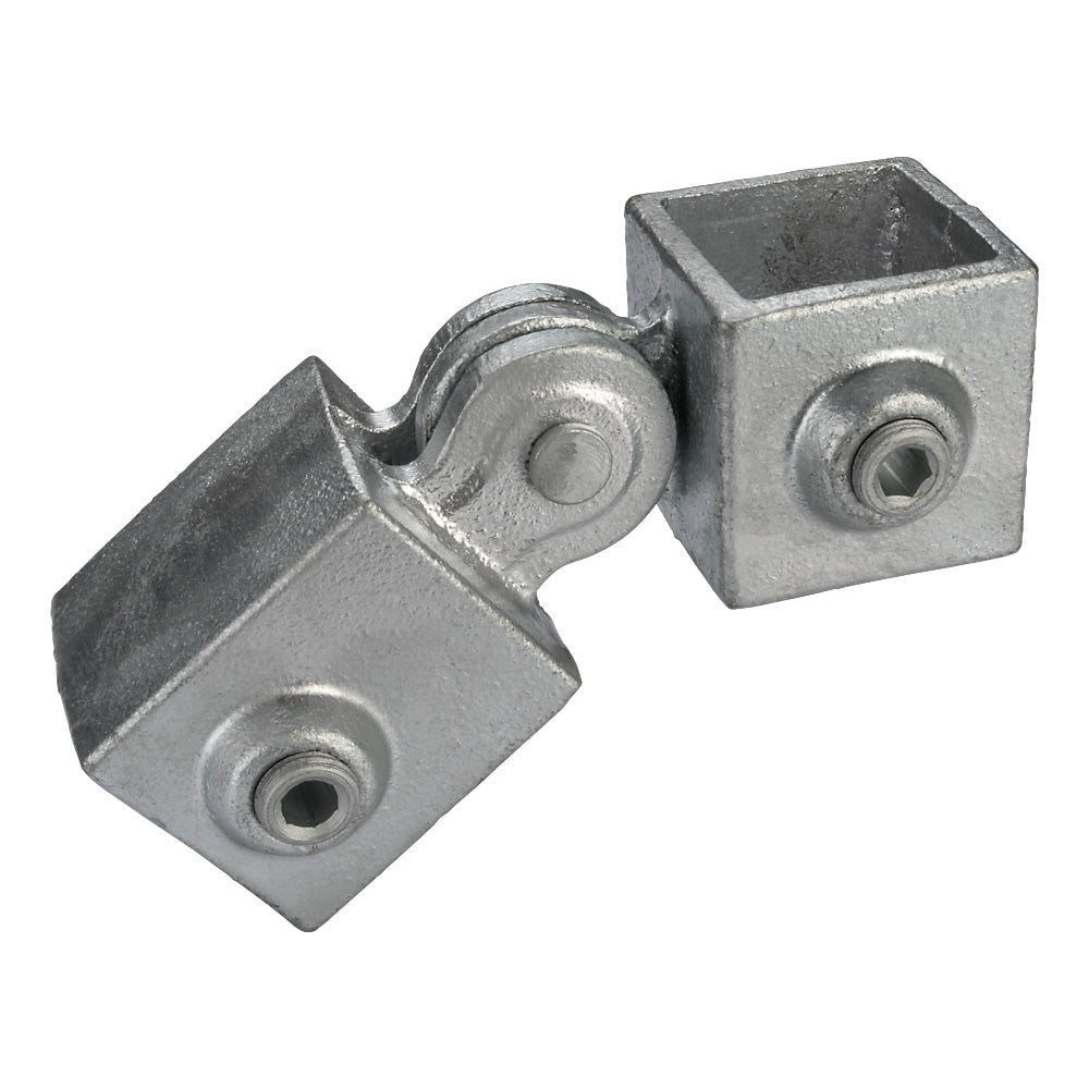 Single Swivel Square Key Clamp For 40mm Box Section