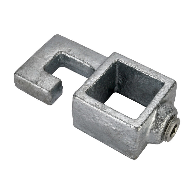 Straight Hook Square Key Clamp For 25mm Box Section