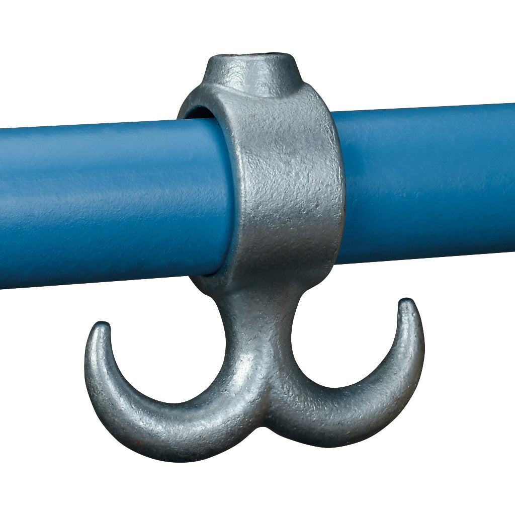 186A Double Hook Vertical Key Clamp To Suit 26.9mm Tube