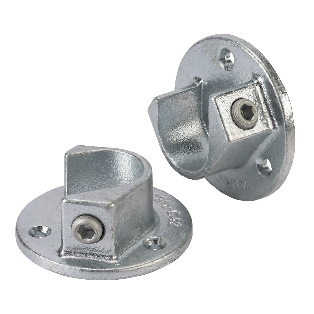231D Open Wall Flange To Suit 48.3mm Tube (Pair)
