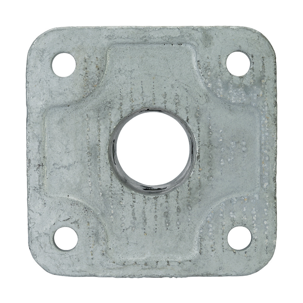 234D Heavy Duty Baseplate With 4 Fixing Holes To Suit 48.3mm Tube