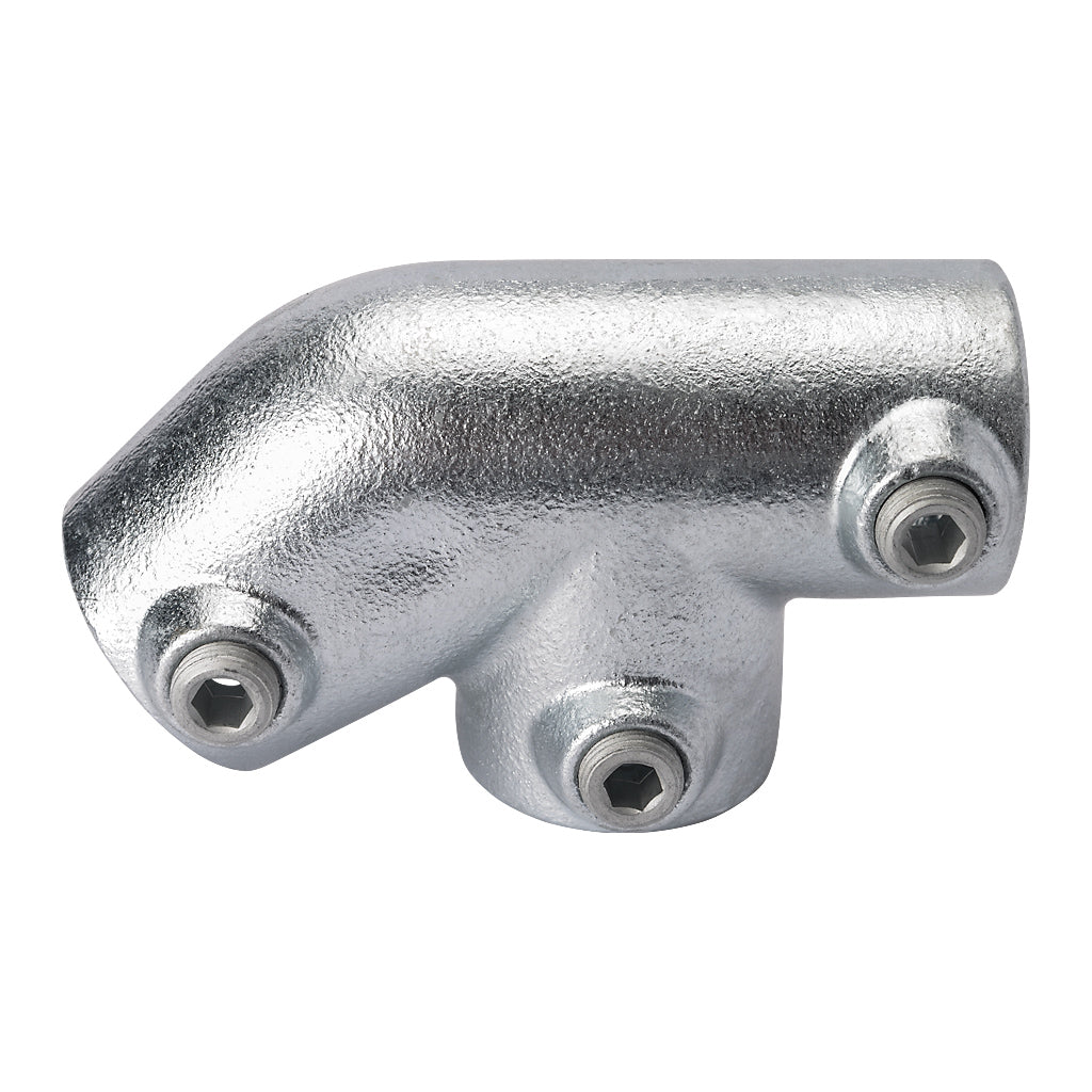 325C Sloping Downward Tee 30-45° To Suit 42.4mm Tube