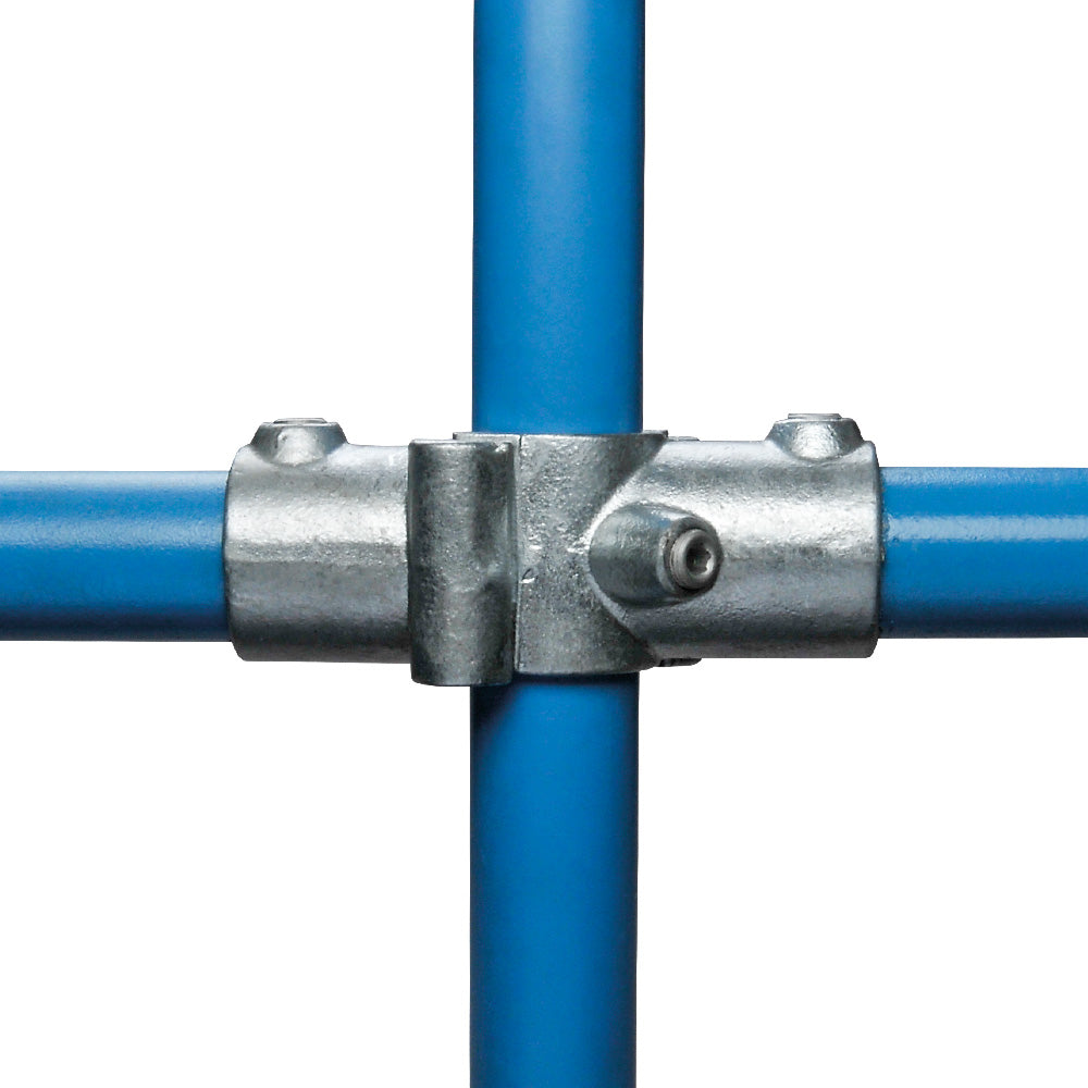 A119D Add On 4 Way Middle Corner Key Clamp To Suit 48.3mm Tube