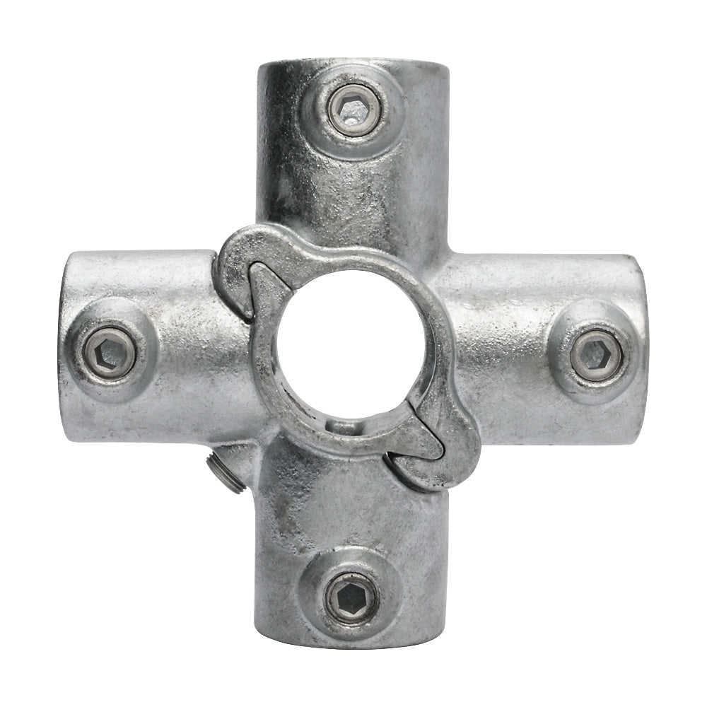 A158D Add On 4 Way Cross Key Clamp To Suit 48.3mm Tube