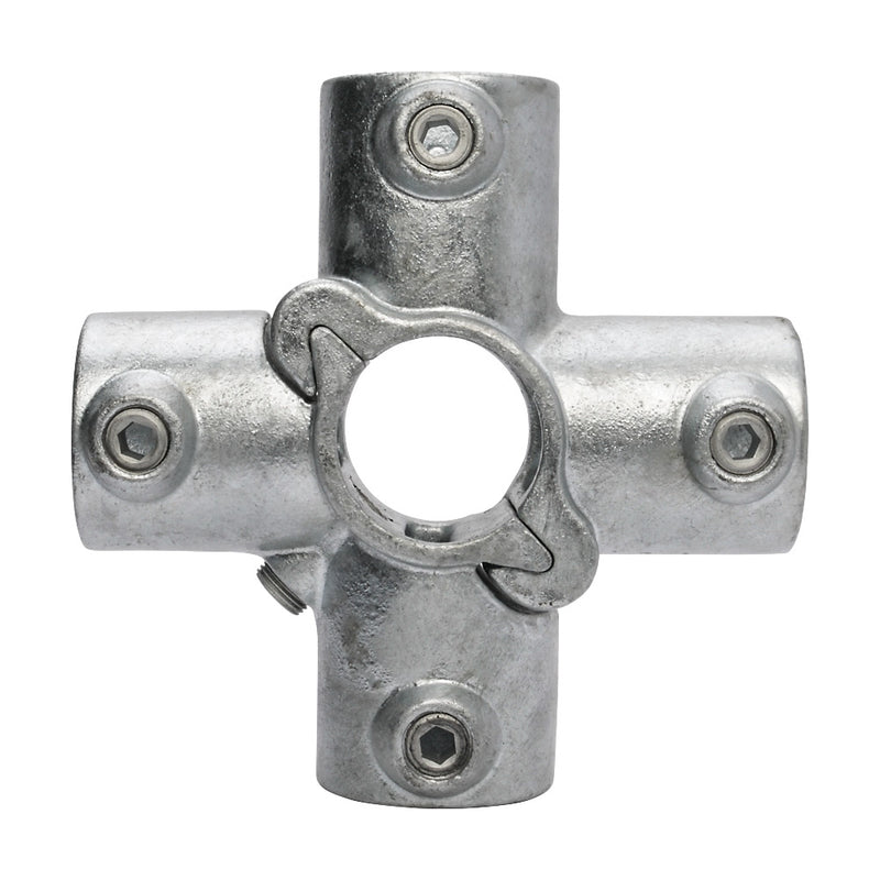 A158D Add On 4 Way Cross Key Clamp To Suit 48.3mm Tube