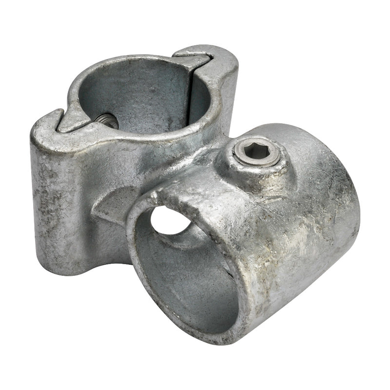 A161D Add On Offset Crossover Joint 90° Key Clamp To Suit 48.3mm Tube