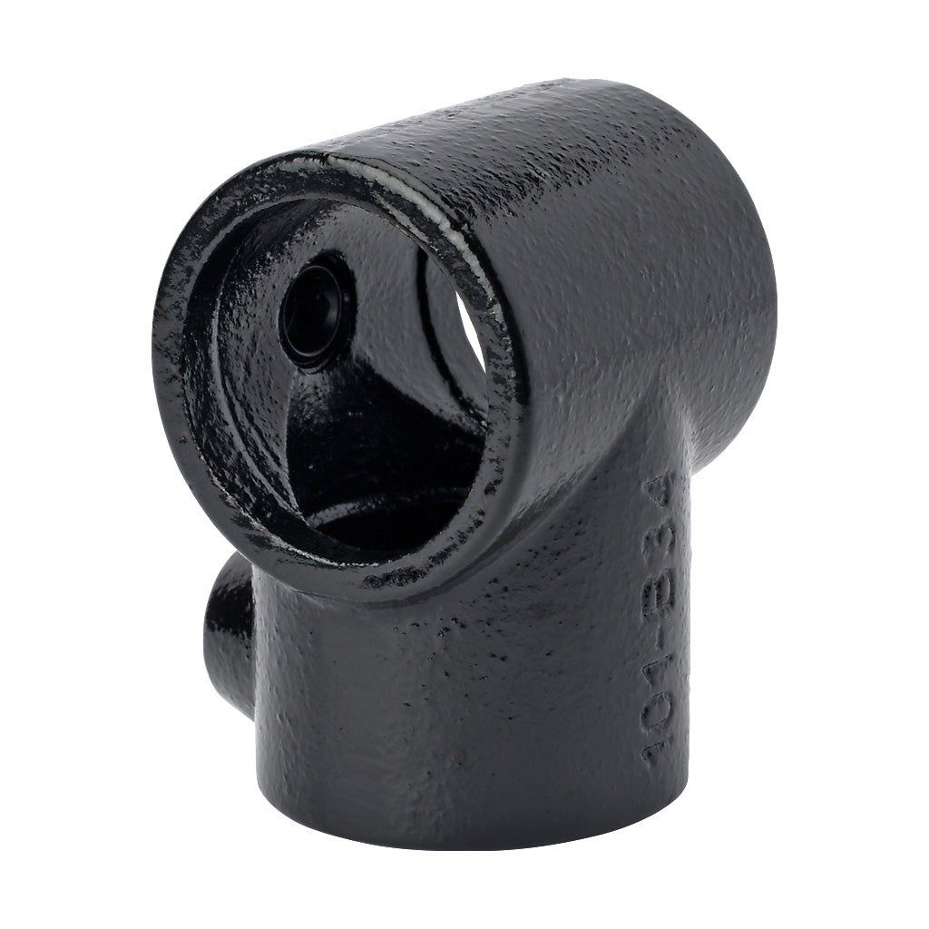 E101A Short Tee Key Clamp To Suit 26.9mm Tube With Black Electrophoretic Finish